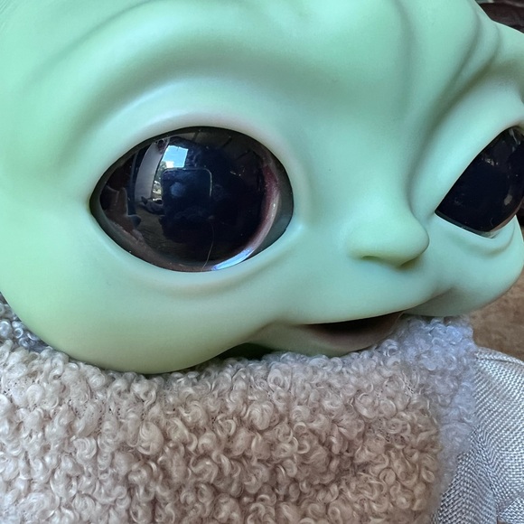 Baby Yoda Character Figure Plush Star Wars The Child Mandalorian Mattel 2021. - Picture 10 of 17